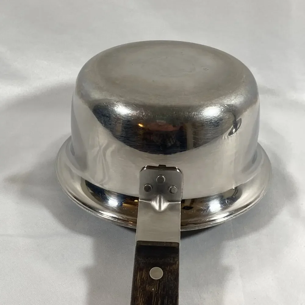 Farberware Triple Ply Stainless Aluminum Birch Wood 1 qt saucepan & Lid Bronx NY